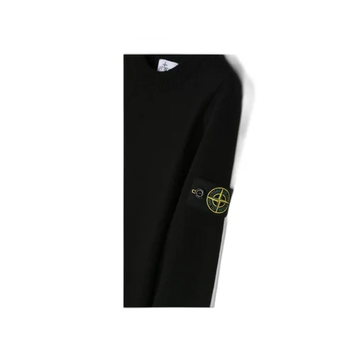 Junior Logo Patch Crewneck Jumper