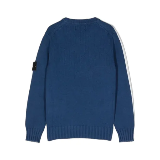 Junior Logo Patch Crewneck Jumper
