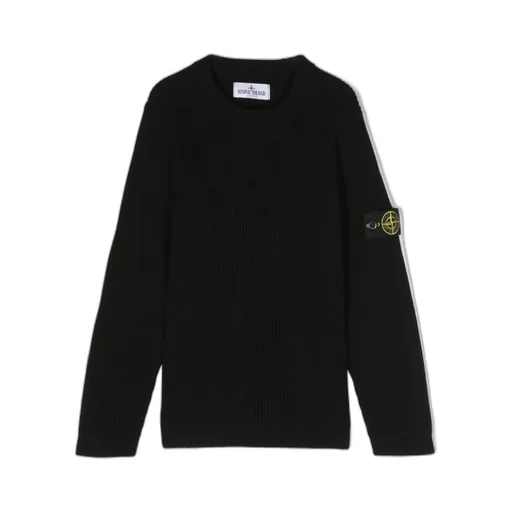 Compass-Badge Crewneck Jumper