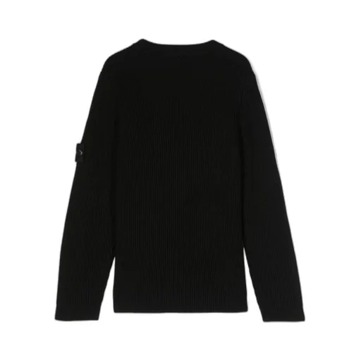Compass-Badge Crewneck Jumper