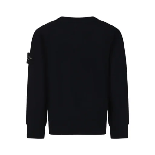 Junior Compass-Patch Crewneck Jumper