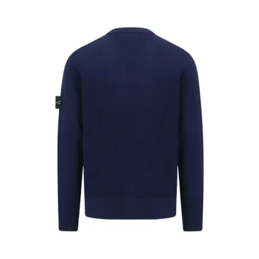 V-Neck Long-Sleeved Knitted Cardigan
