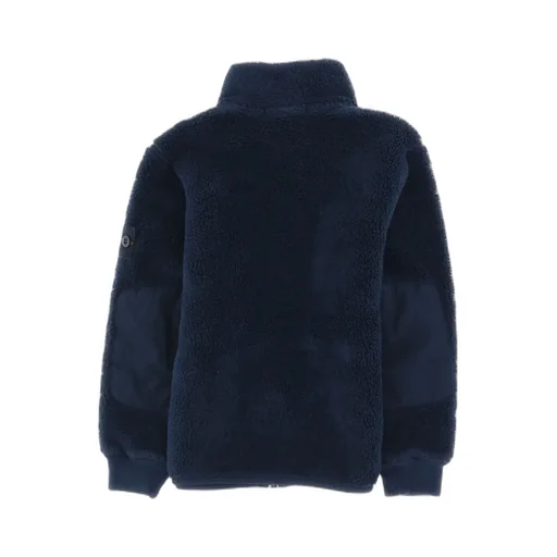 Junior Compass-Patch Sherpa Zipped Jacket