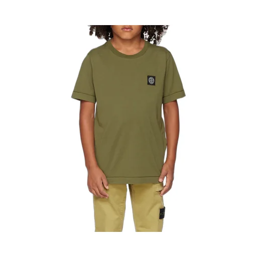 Logo-Patch Cotton T-Shirt