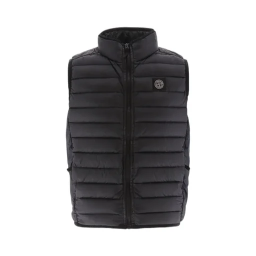 Logo Patch Zipped Gilet