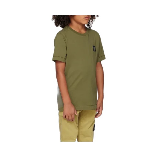 Logo-Patch Cotton T-Shirt