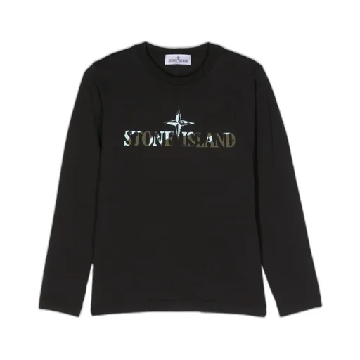 Logo-Print Long-Sleeve T-Shirt