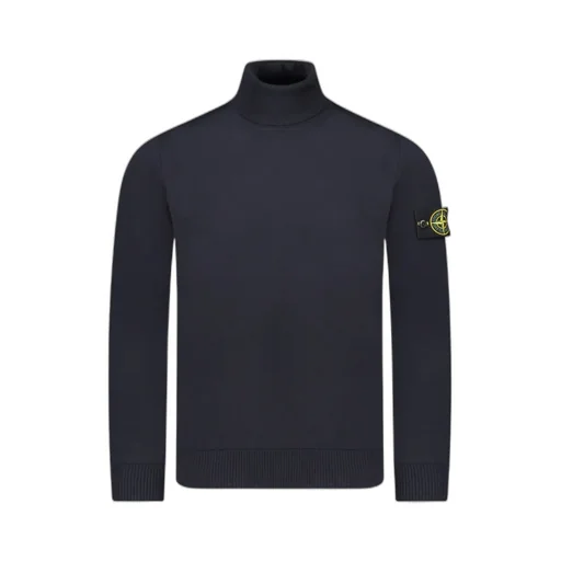 Compass Patch Roll-Neck Jumper