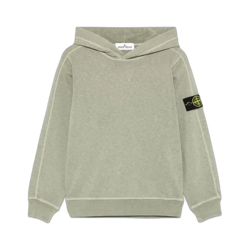 Junior Compass-Badge Long-Sleeved Hoodie