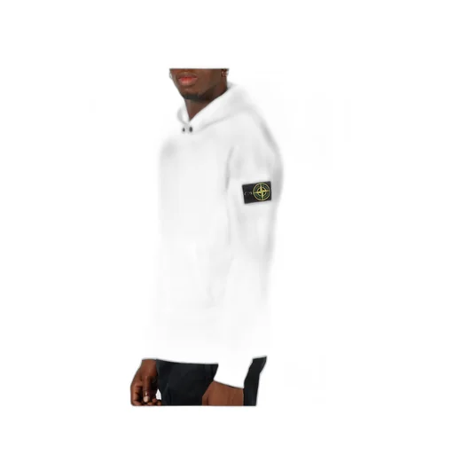 Logo Patch Long-Sleeved Hoodie
