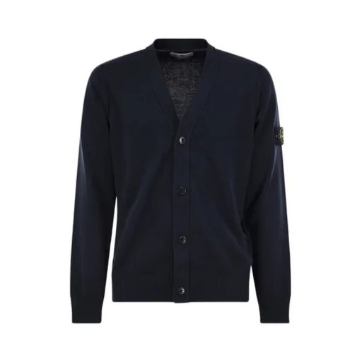 Compass Patch V-Neck Cardigan