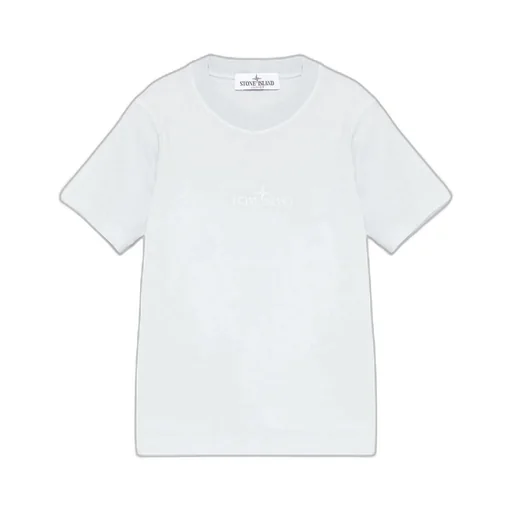 Junior Logo Embroidered Crewneck T-Shirt