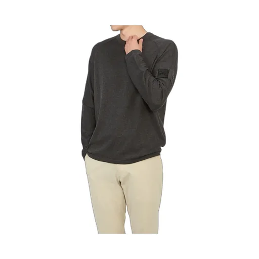 Logo Patch Cotton Sweatshirt