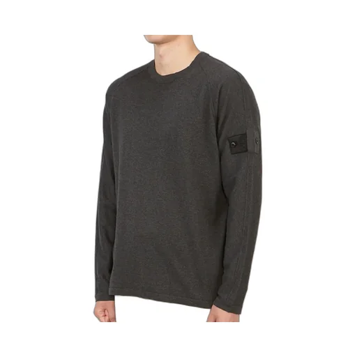 Logo Patch Cotton Sweatshirt