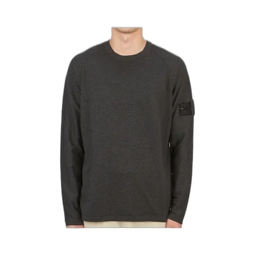 Logo Patch Cotton Sweatshirt