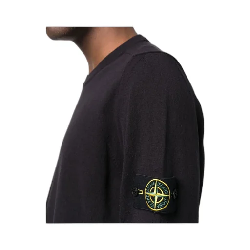 Logo Patch Crewneck Jumper