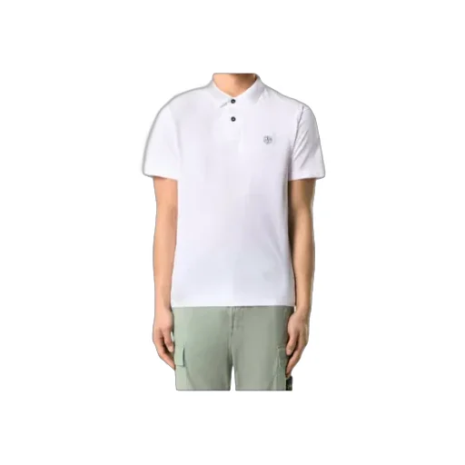 Logo Patch Short Sleeved Polo Shirt