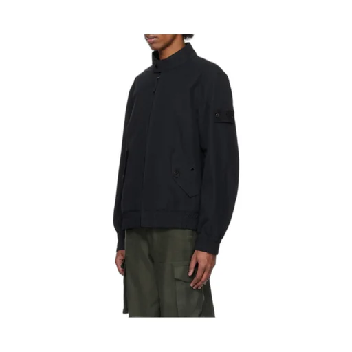 High-Neck Bomber Jacket