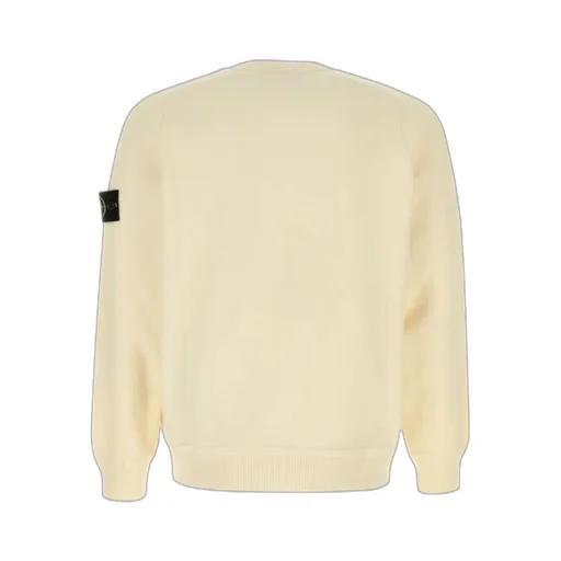 Compass-Motif Crewneck Jumper