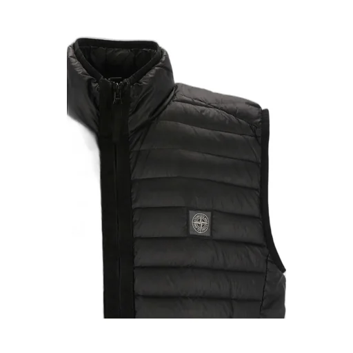 Compass-Patch Quilted Gilet