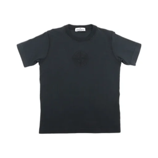 Junior Logo Embroidered Crewneck T-Shirt