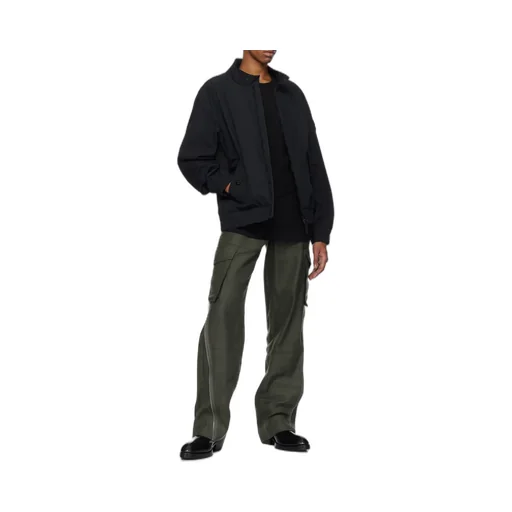High-Neck Bomber Jacket
