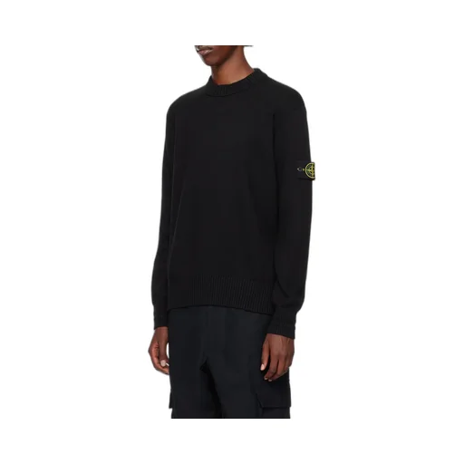 Logo-Patch Crewneck Jumper