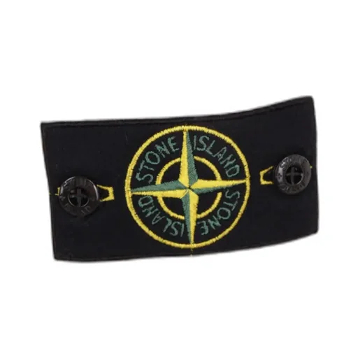 Compass-Patch Straight-Leg Cargo Trousers