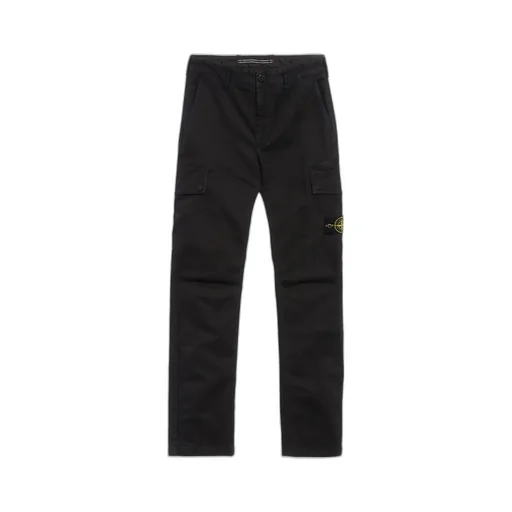 Compass-Badge Tapered Leg Cargo Trousers
