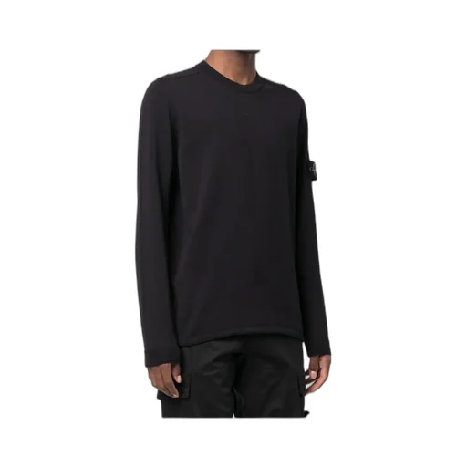 Logo Patch Crewneck Jumper