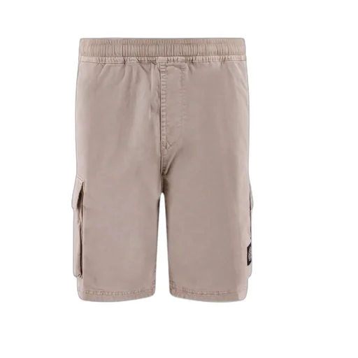 Compass-Motif Bermuda Shorts