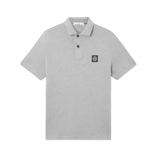 Logo Patch Short-Sleeved Polo Shirt