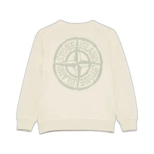 Junior Logo Printed Crewneck Sweatshirt