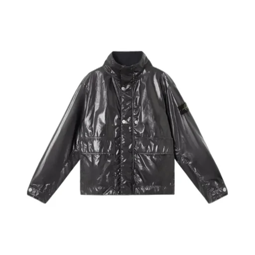 Logo Patch Long Sleeved Jacket