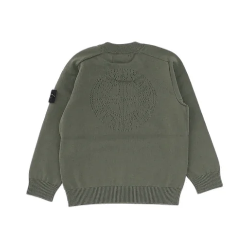 Junior Compass Patch Crewneck Sweatshirt