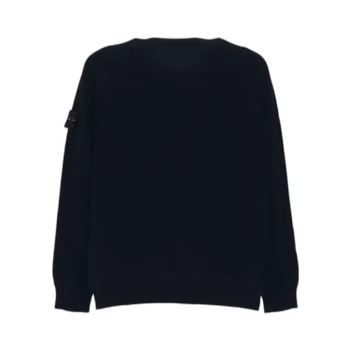 Logo-Patch Crewneck Sweatshirt