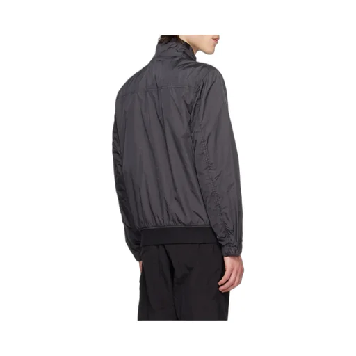 Compass-Badge High-Neck Jacket