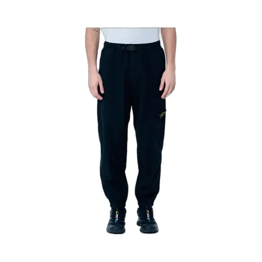 Logo Patch Tapered-Leg Trousers