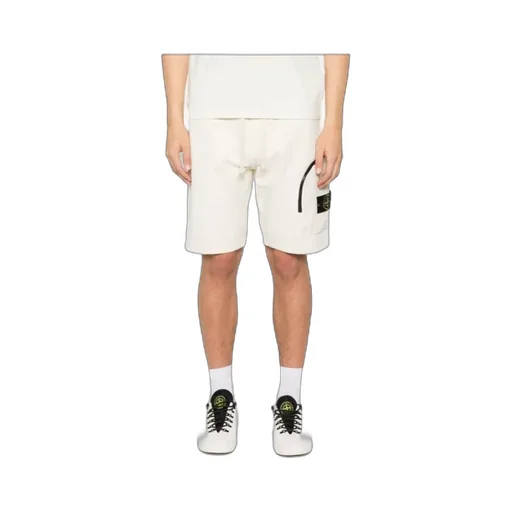 Logo-Patch Drawstring Shorts