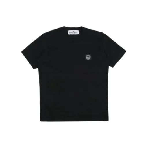 Junior Compass-Patch Crewneck T-Shirt