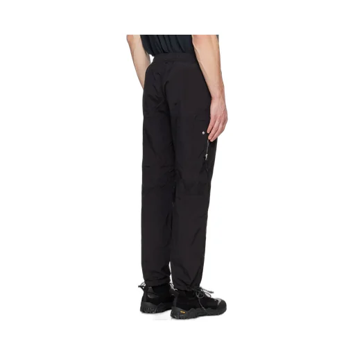 Logo Patch Elastic Waist Trousers