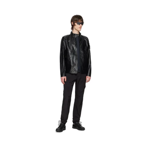 Logo Patch Elastic Waist Trousers