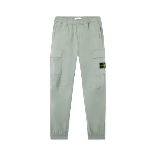 Logo Patch Elasticated-Waist Pants