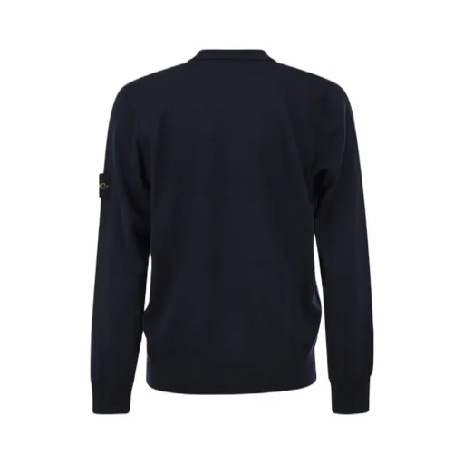 Compass Patch V-Neck Cardigan