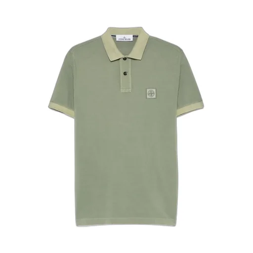 Compass-Patch Polo Shirt
