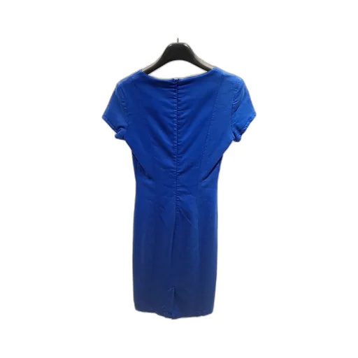 Short-Sleeved Zipper Dress