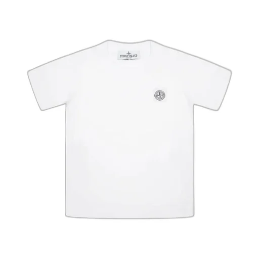 Junior Logo Patch Crewneck T-Shirt