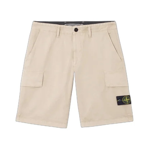 Slim Fit Cargo Bermuda Shorts