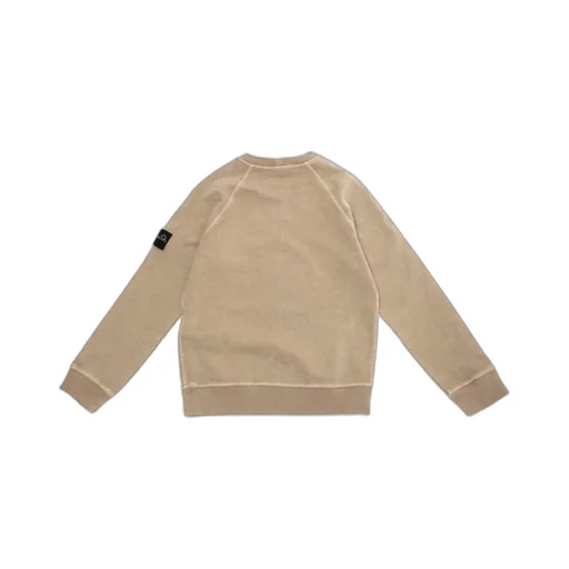 Junior Logo Patch Crewneck Sweatshirt