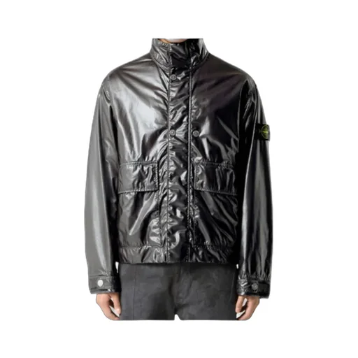Logo Patch Long Sleeved Jacket